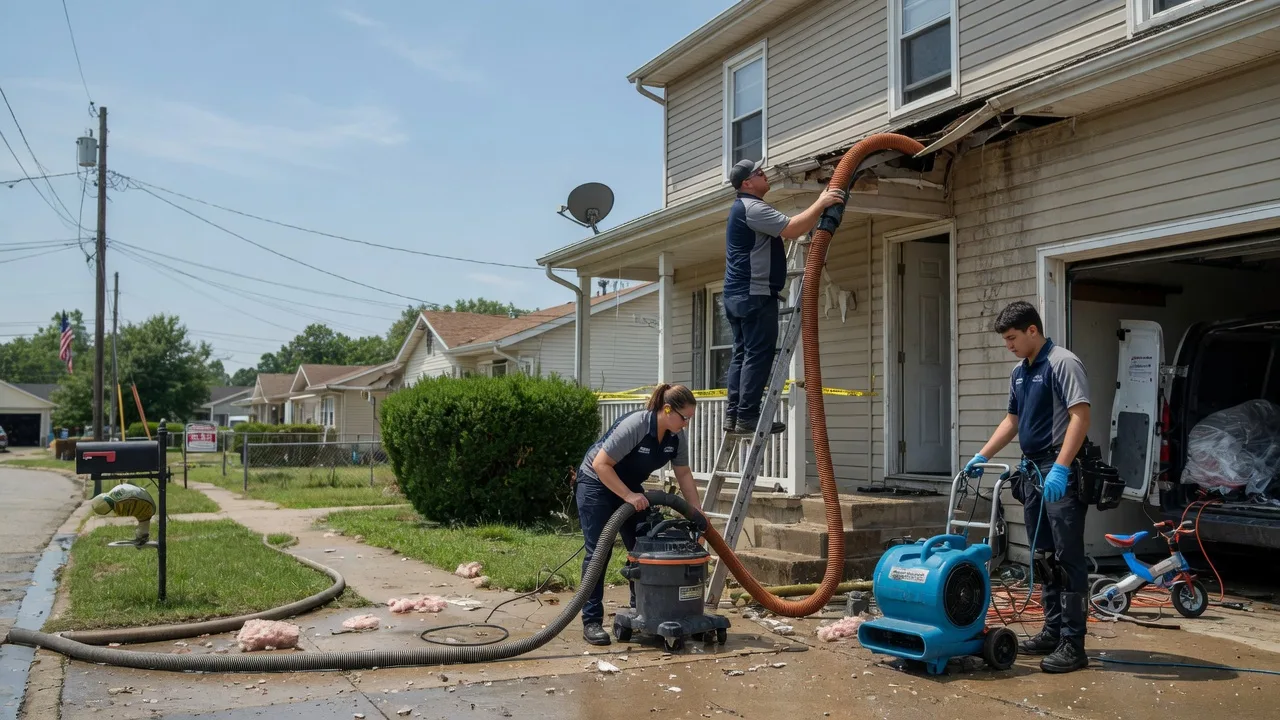 Water Damage Restoration in Montgomery, IN near me